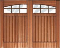 arched glass garage doors, custom garage doors