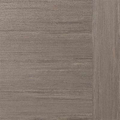 DURA-EEZ composite door sample in Castle Gray wood-grain finish