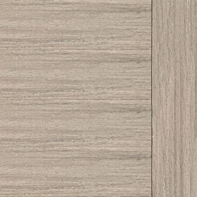French white oak composite door finish showcasing wood-grain texture and durable exterior.