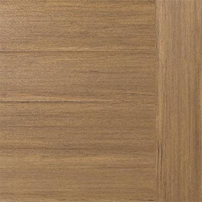 Weathered teak composite door finish option and wood-grain texture